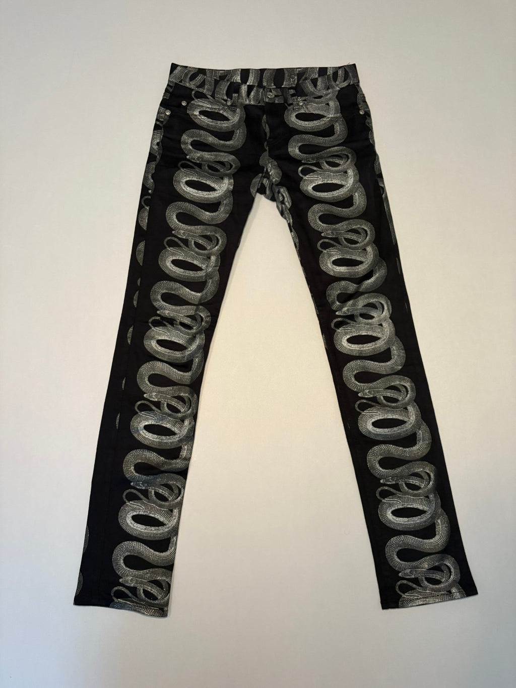 Hysteric Glamour Black Snake Jeans
