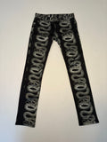 Hysteric Glamour Black Snake Jeans