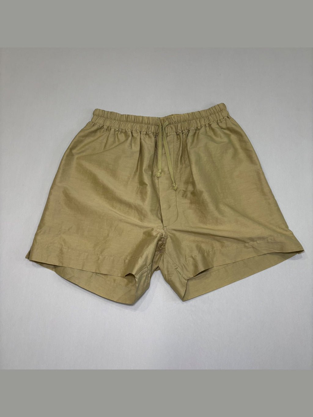 Rick Owens SS14 “Vicious” Onyx Silk Shorts
