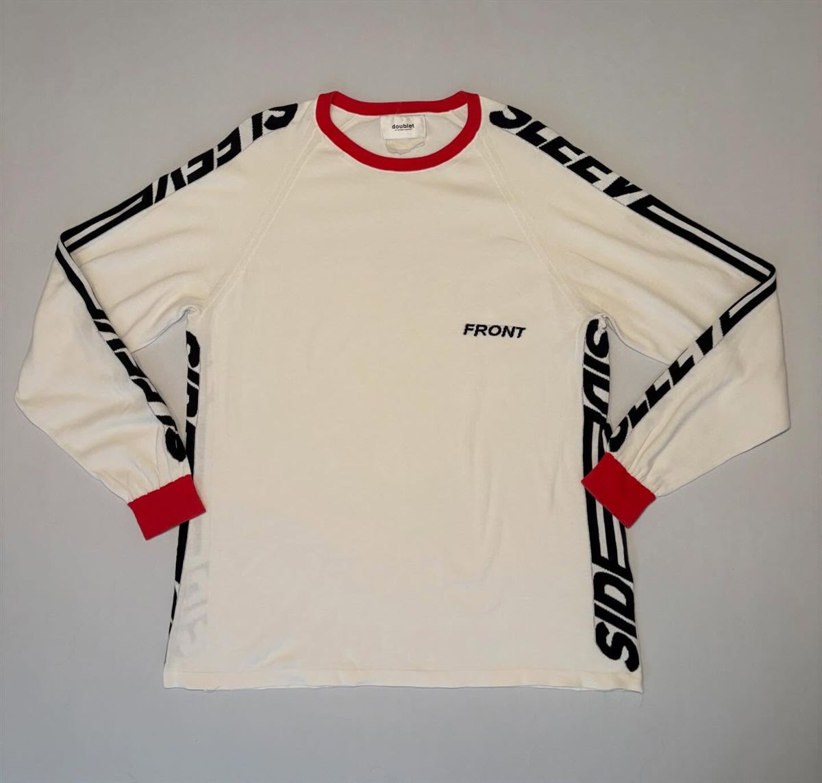 Doublet AW19 “Surprise!” Graphic Intarsia Knit