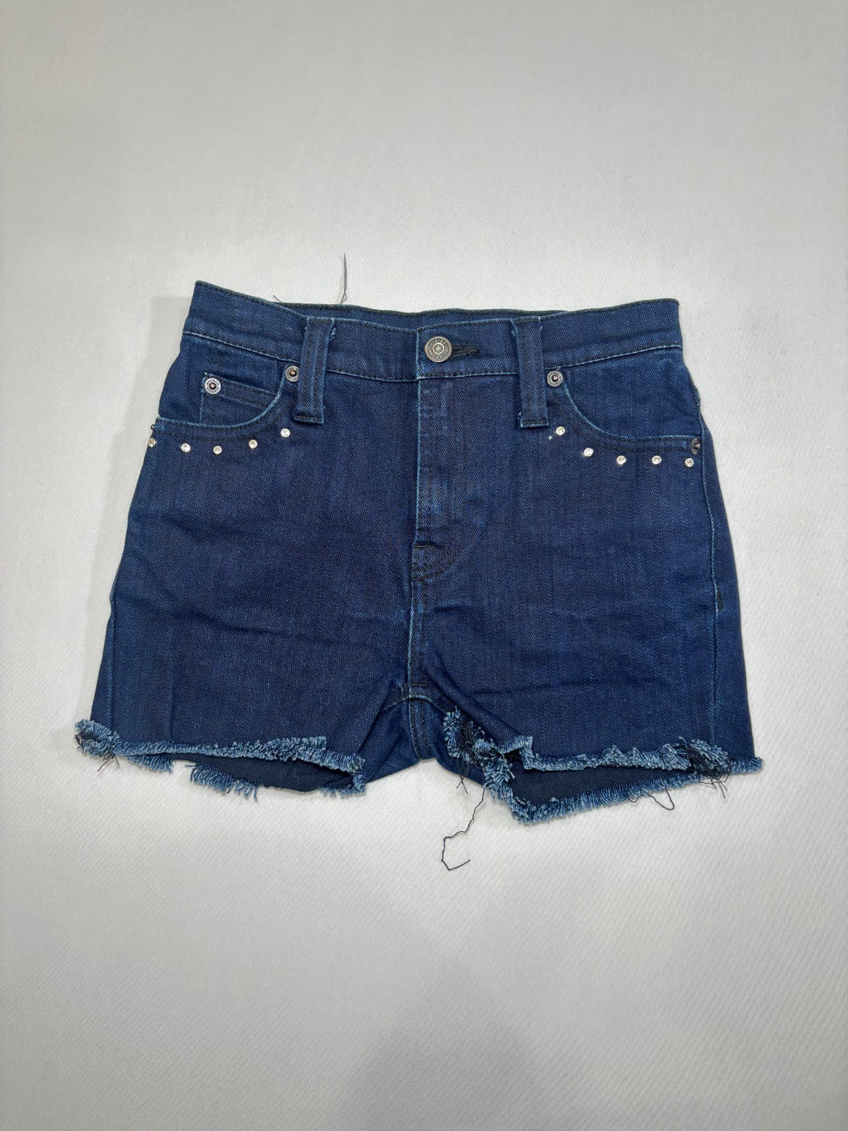 Hysteric Glamour x Swarovski Jewel Embellished Blue Jean Shorts