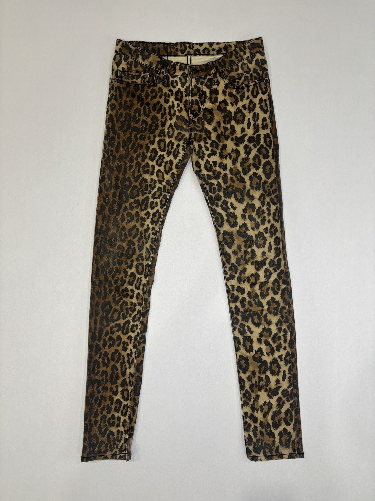 Hysteric Glamour Leopard Print Jeans