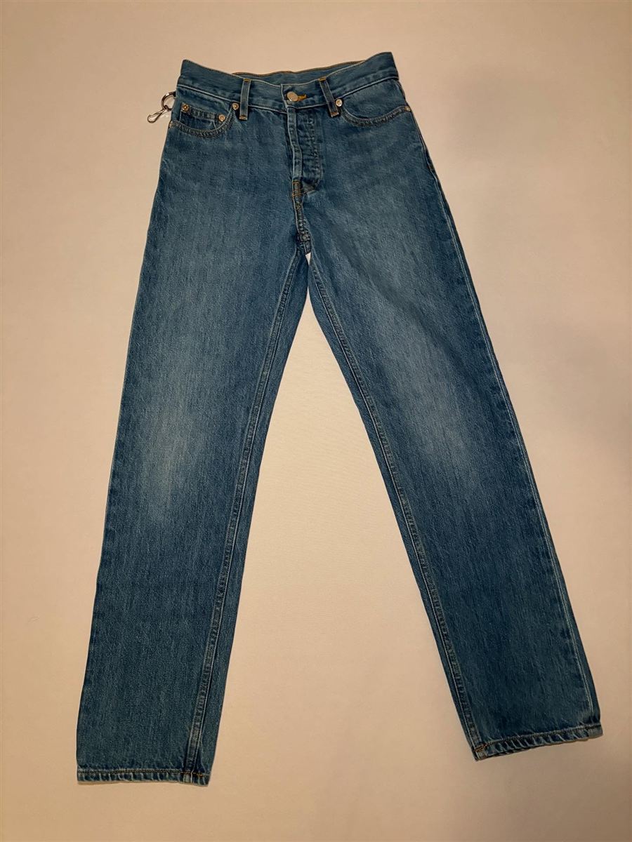 Helmut Lang Hook Clasp Lightwash Jeans