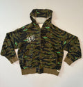SS01 “Chaotic Discord” Tiger Camo Zip Up