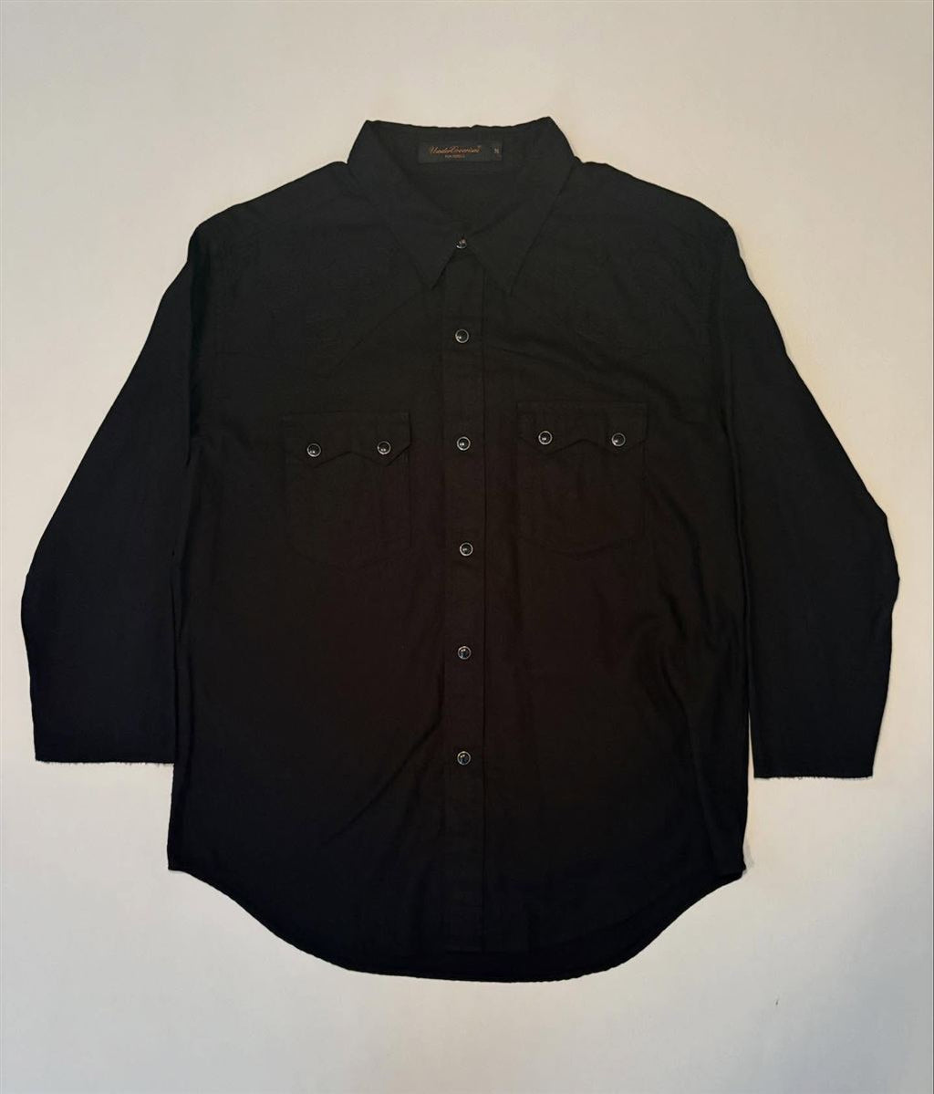 Undercover SS04 Western Snap Button 3/4 Sleeve Button Down