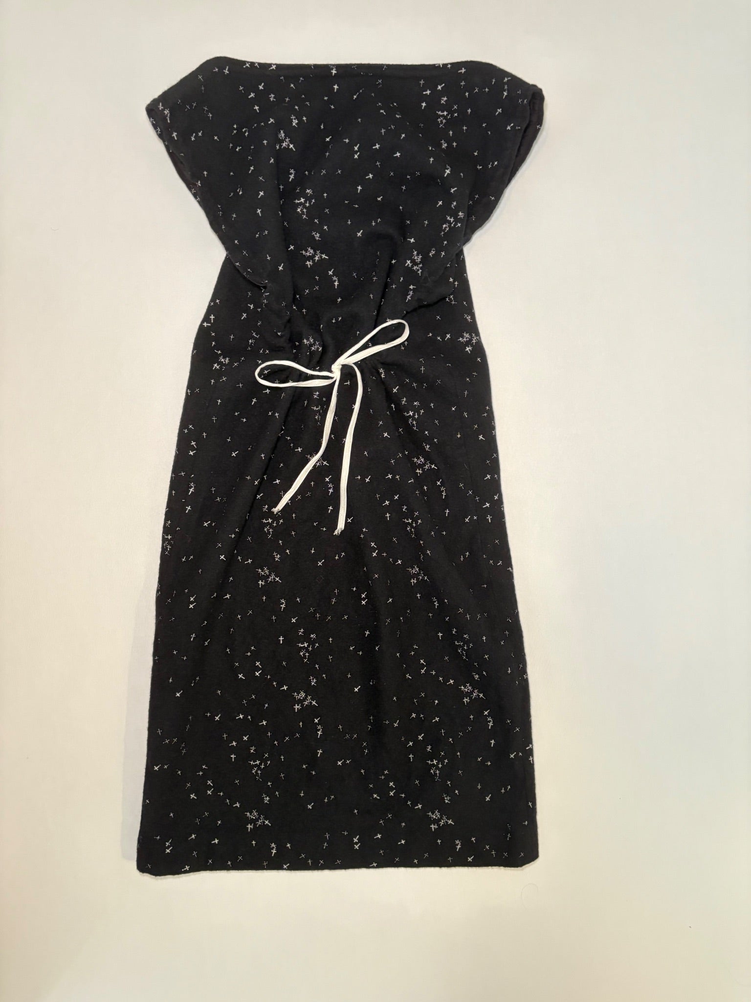 Undercover AW02 “Witch’s Cell Division” Crosses Wool Dress