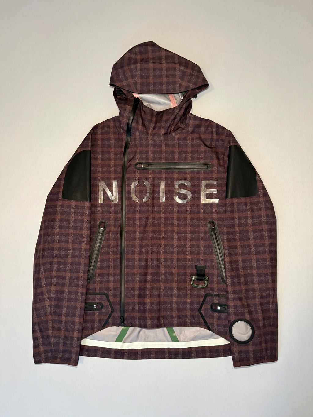 Undercover SS18 “NOISE” Plaid Rainjacket