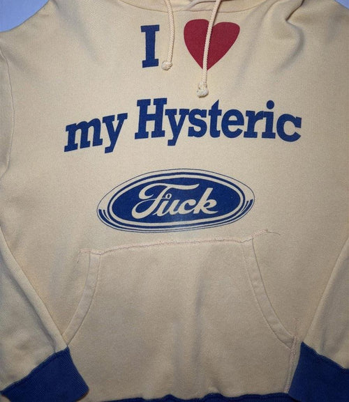 90s Ford Logo Rip Hoodie