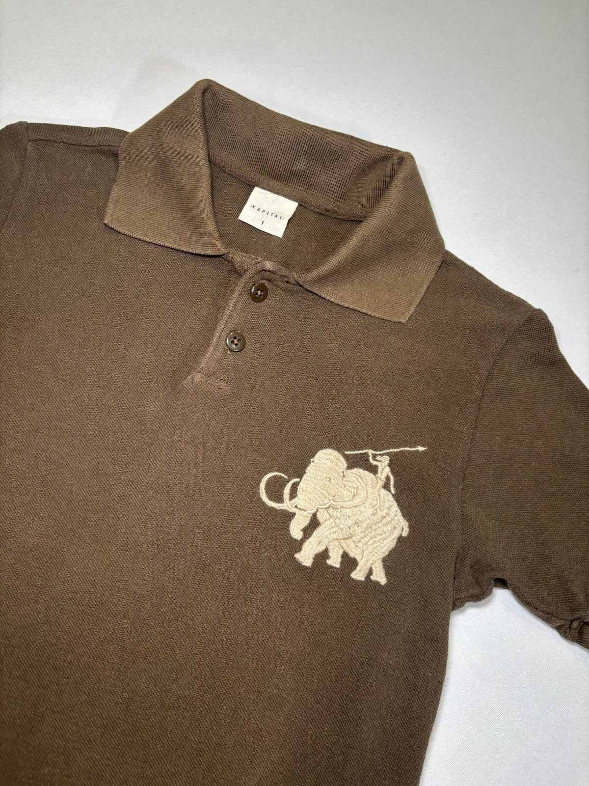 Brown Mammoth Hunter Polo