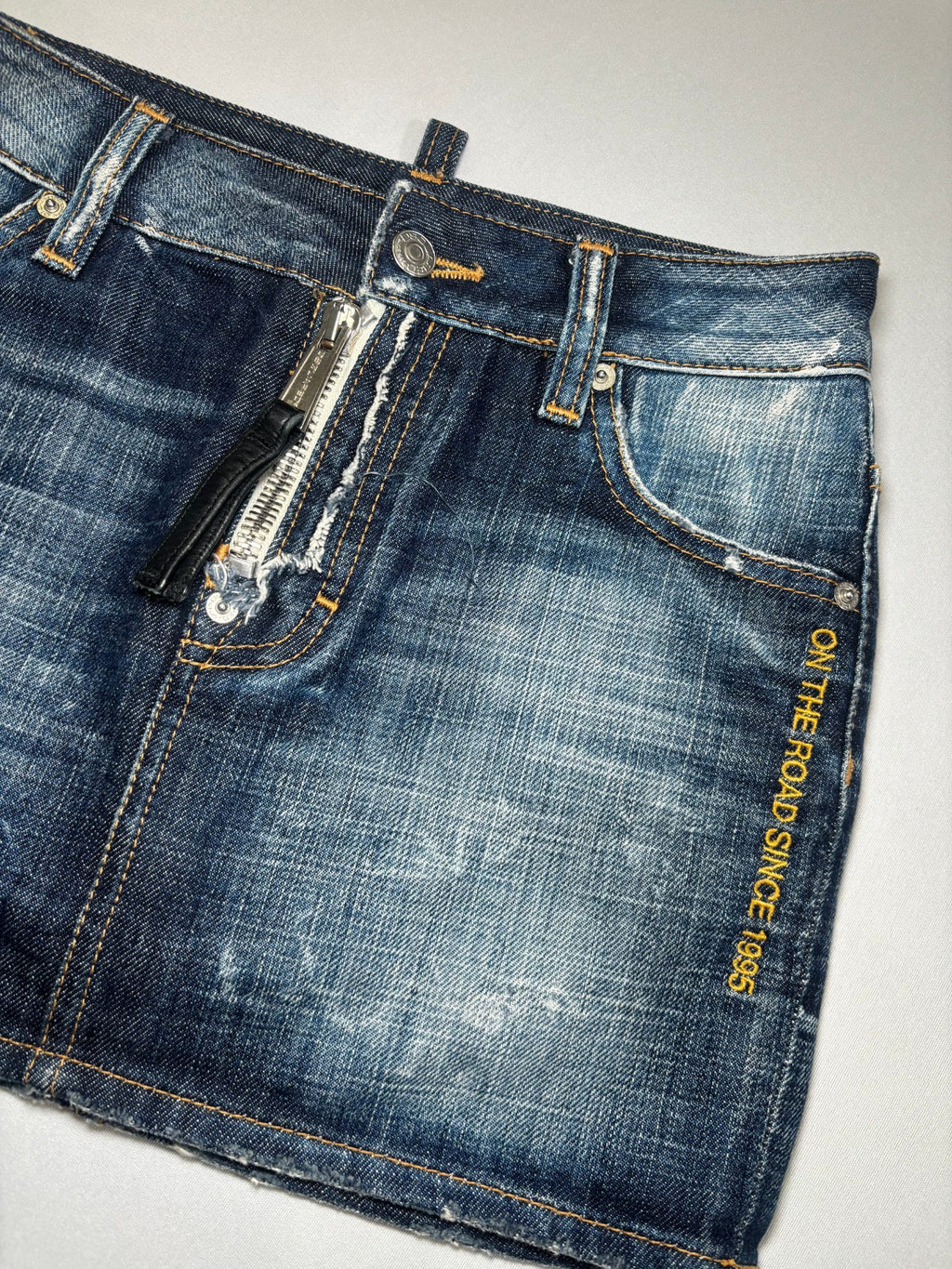 Blue Denim Skirt