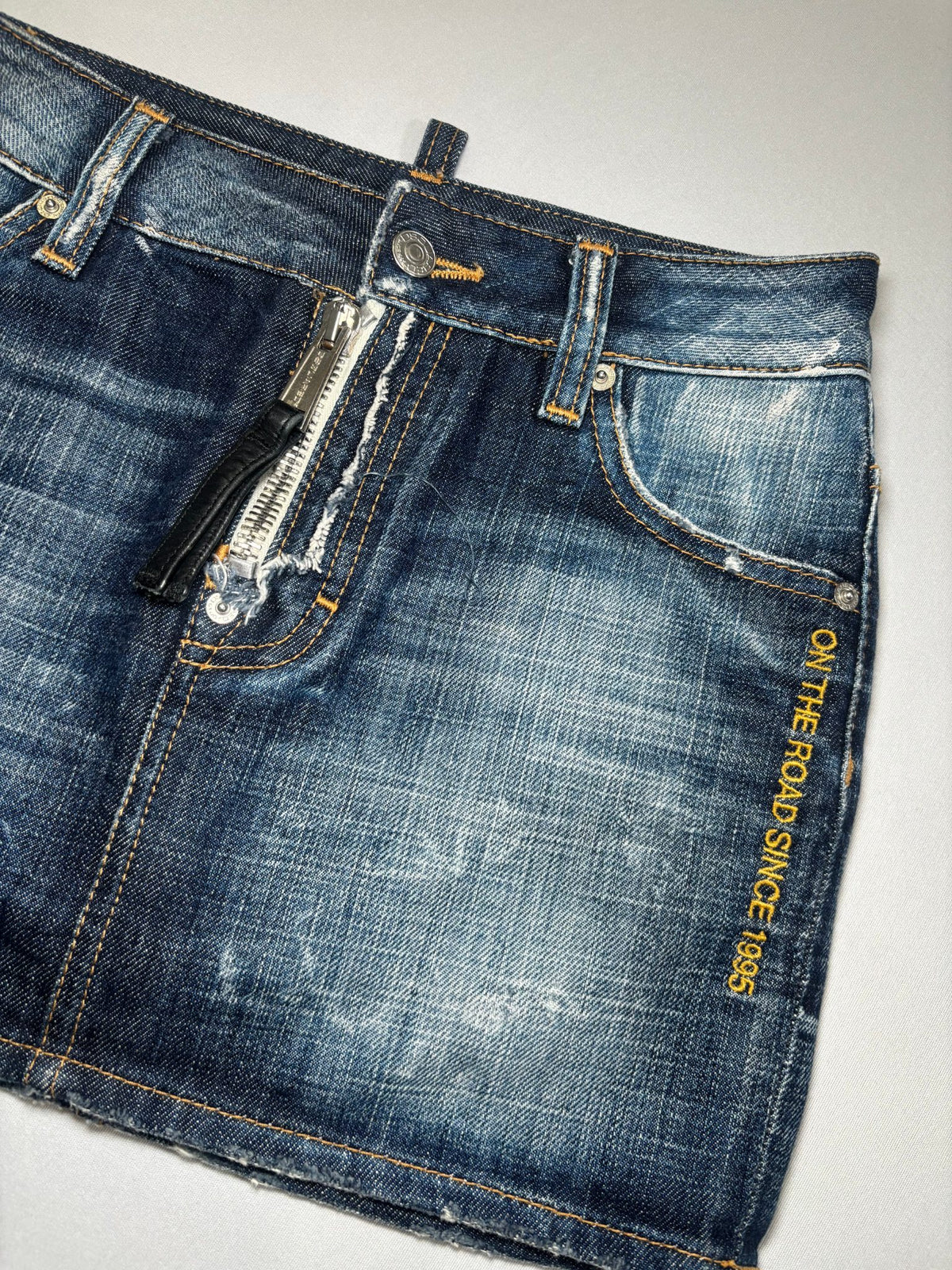 Blue Denim Skirt