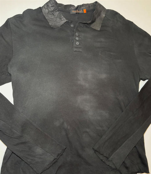 AW06 “Guruguru” Cowhide Collar Bug Polo