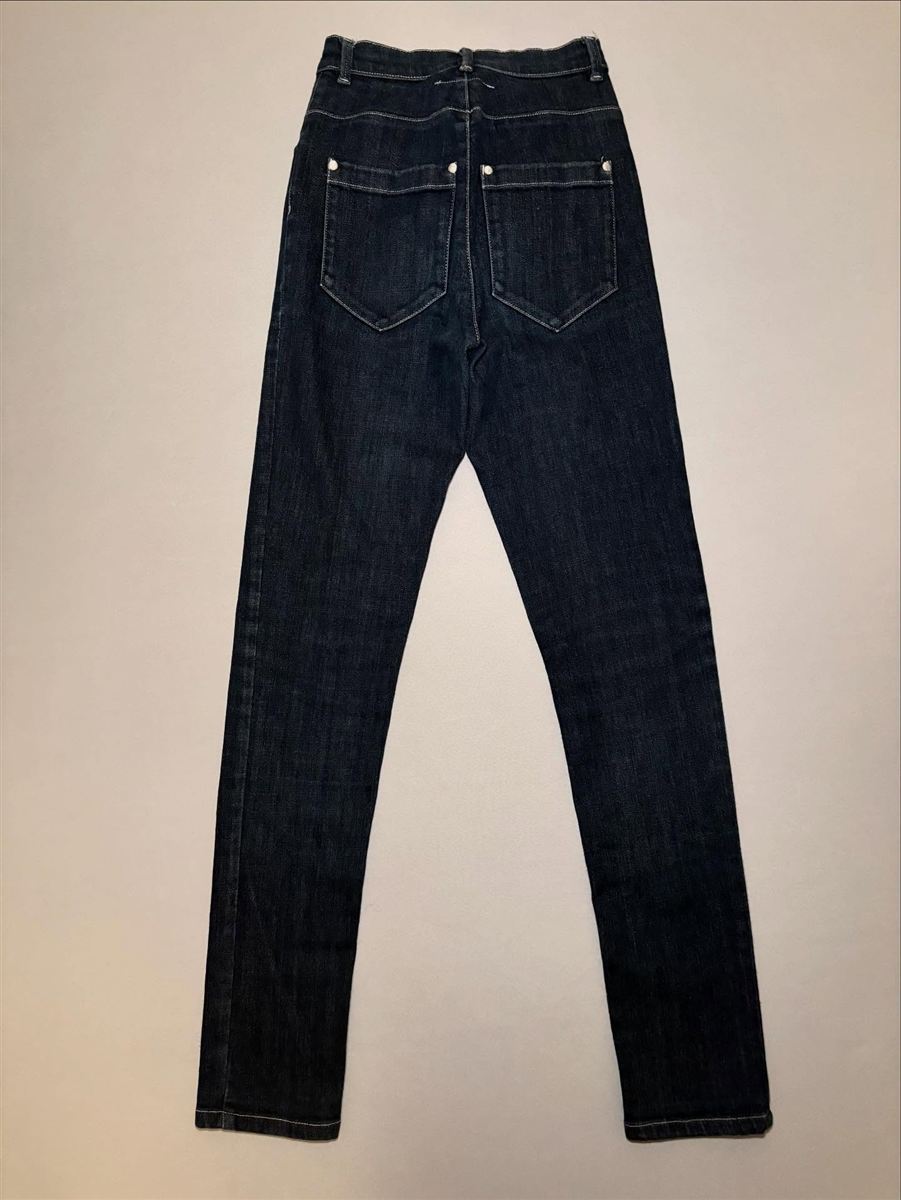 MM6 High Waisted Skinny Jeans