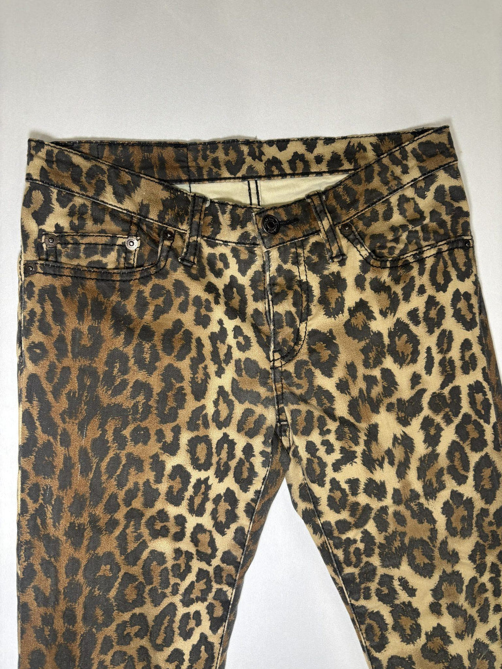 Leopard Print Jeans