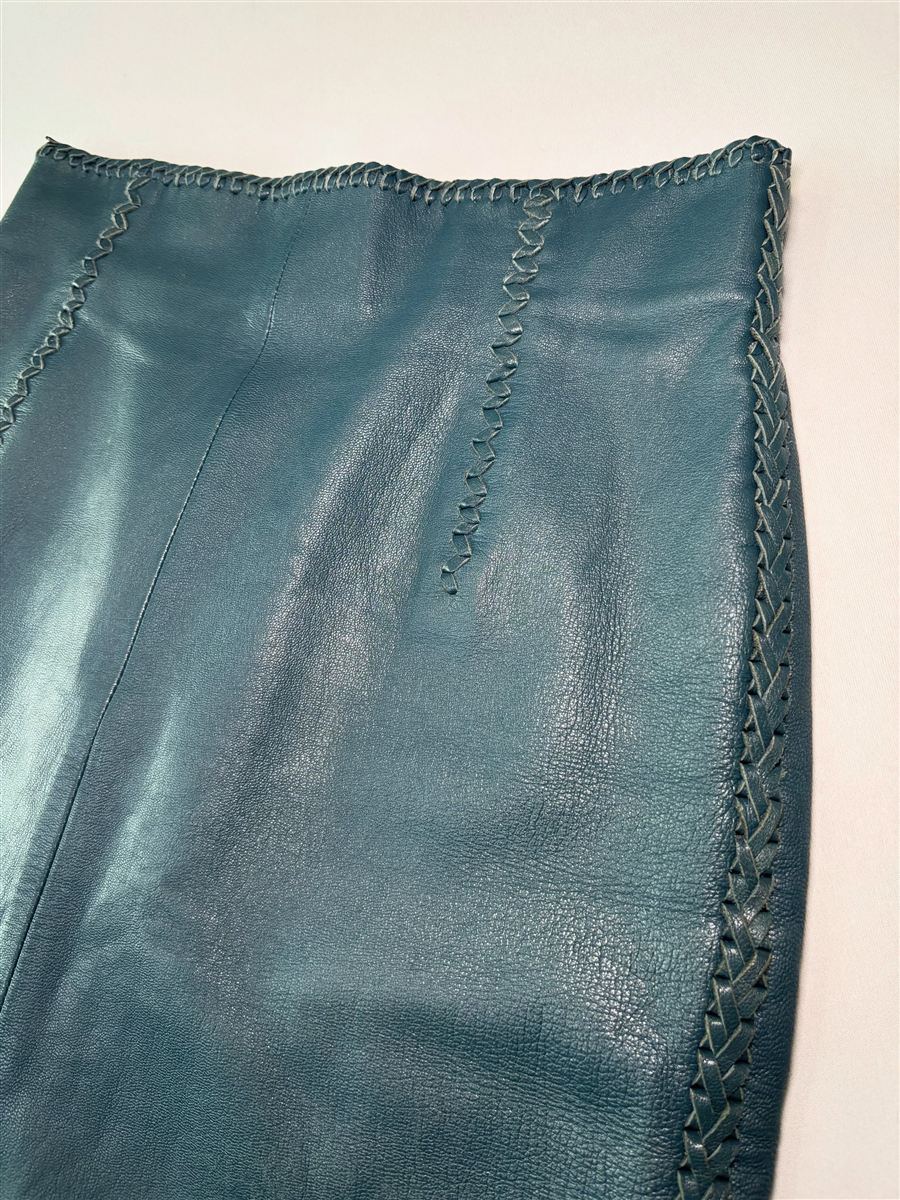 Genuine Leather Skirt