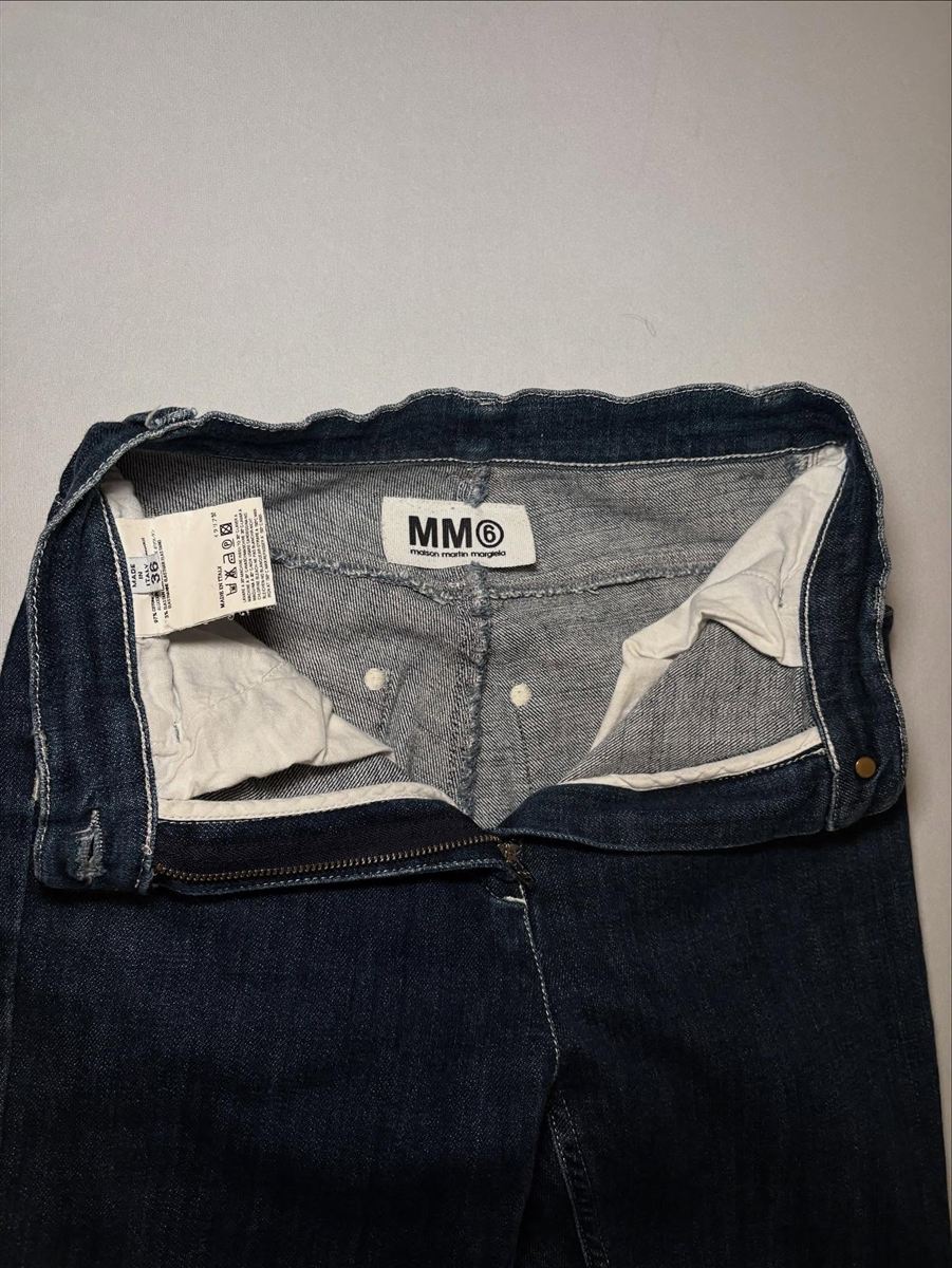 MM6 High Waisted Skinny Jeans