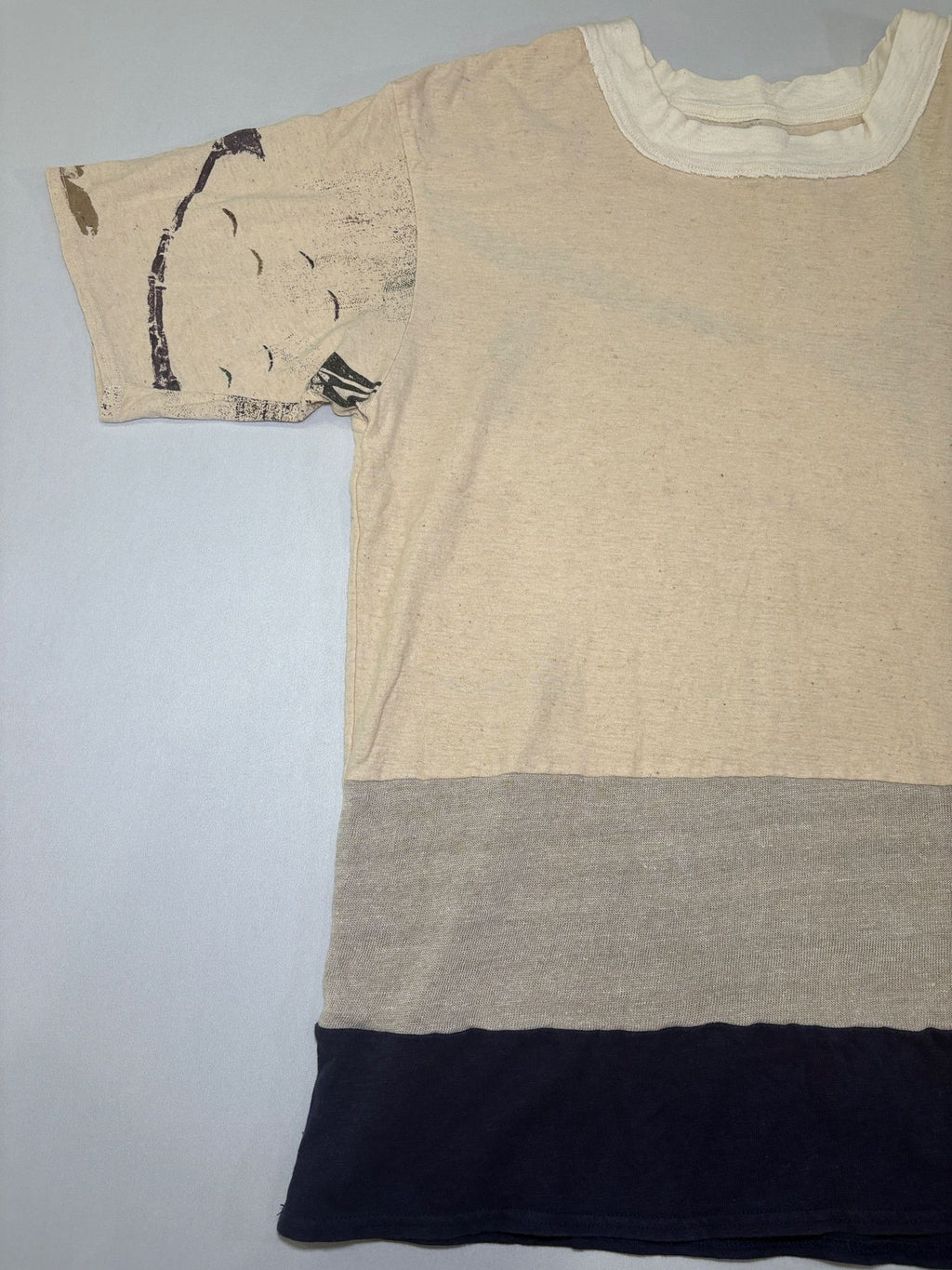 Sailor Stencil Patchwork Shirt