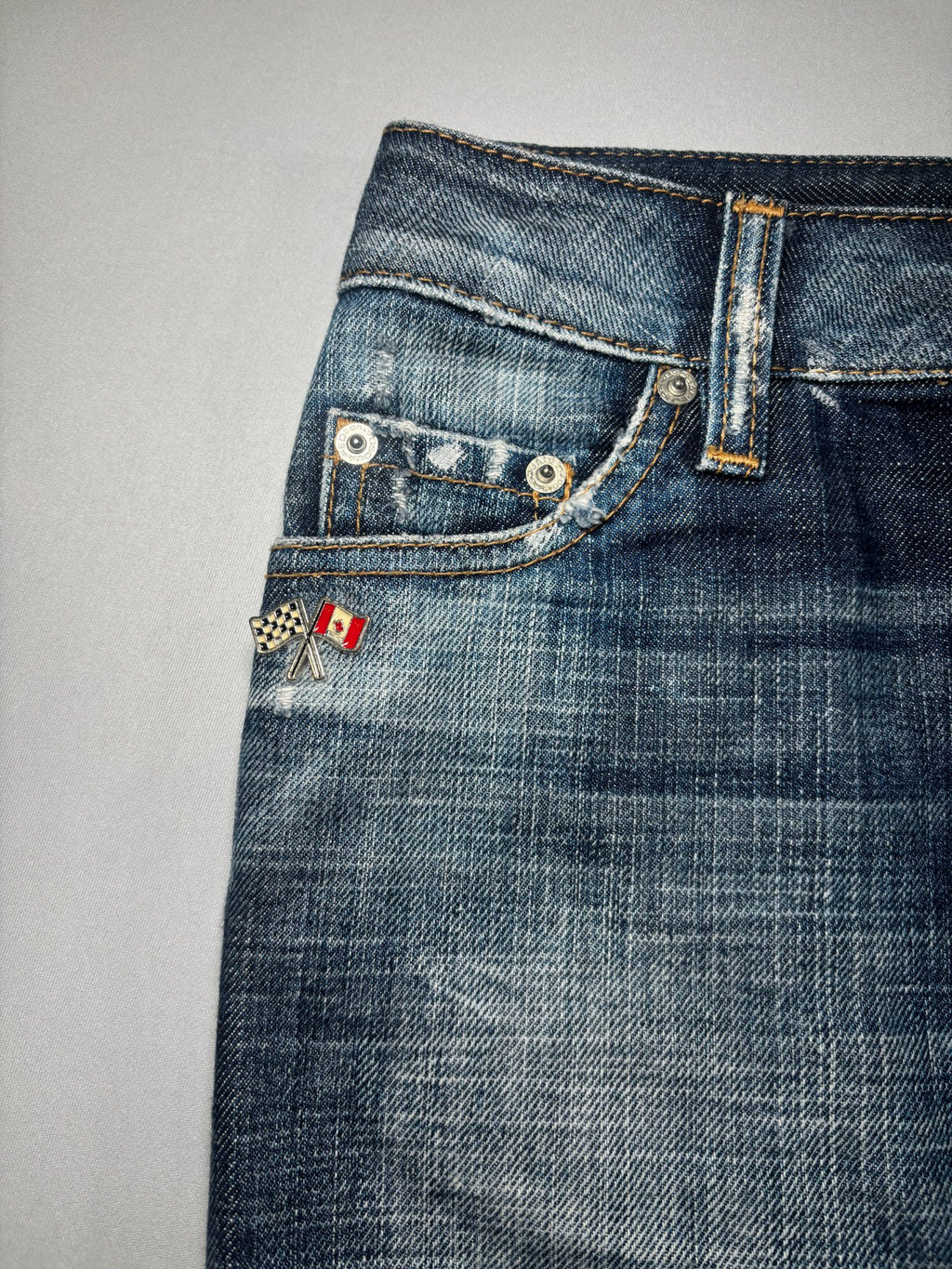 Blue Denim Skirt