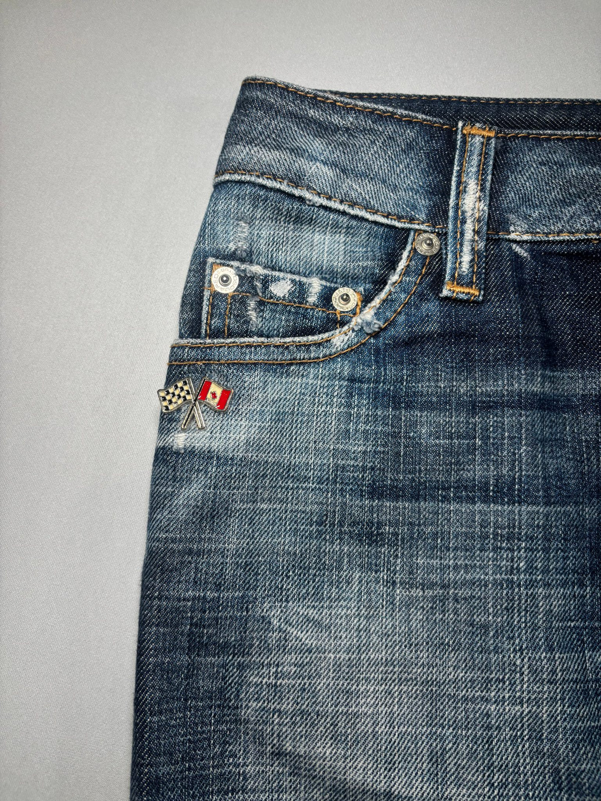 Blue Denim Skirt