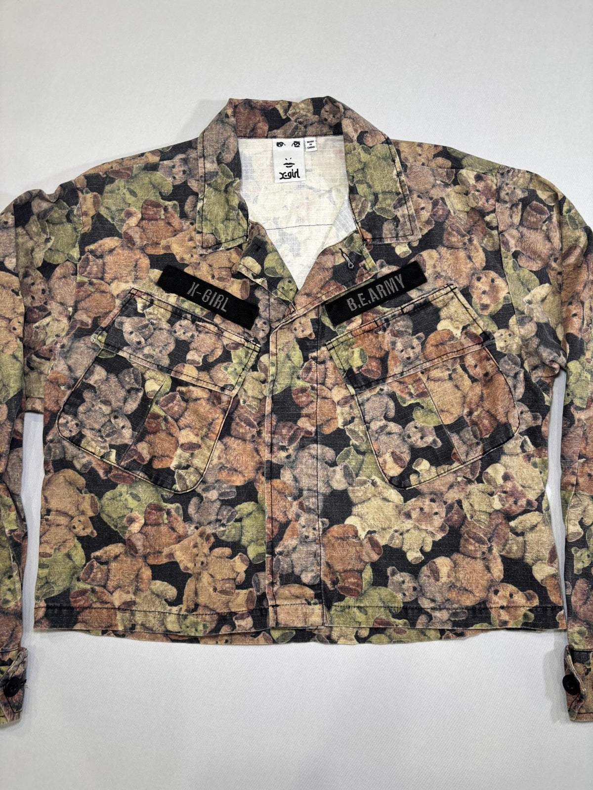Teddy Bear Army Jacket
