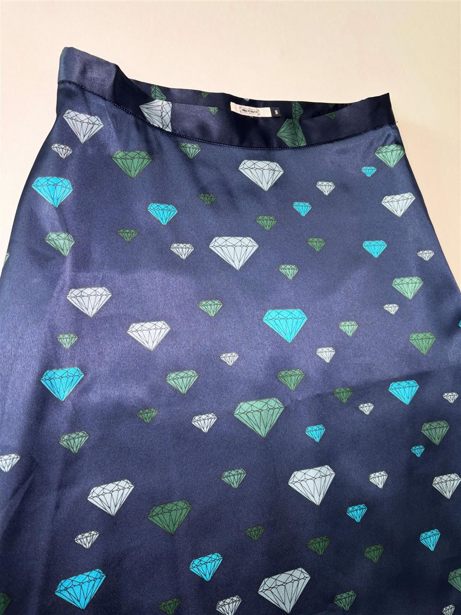 AW01 D.A.V.F. Diamond Skirt
