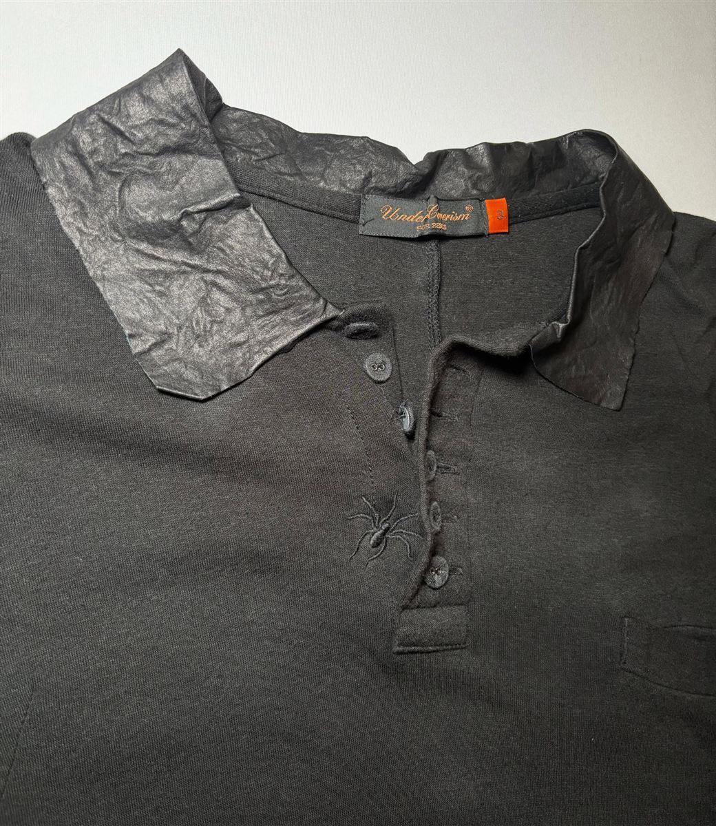 AW06 “Guruguru” Cowhide Collar Bug Polo
