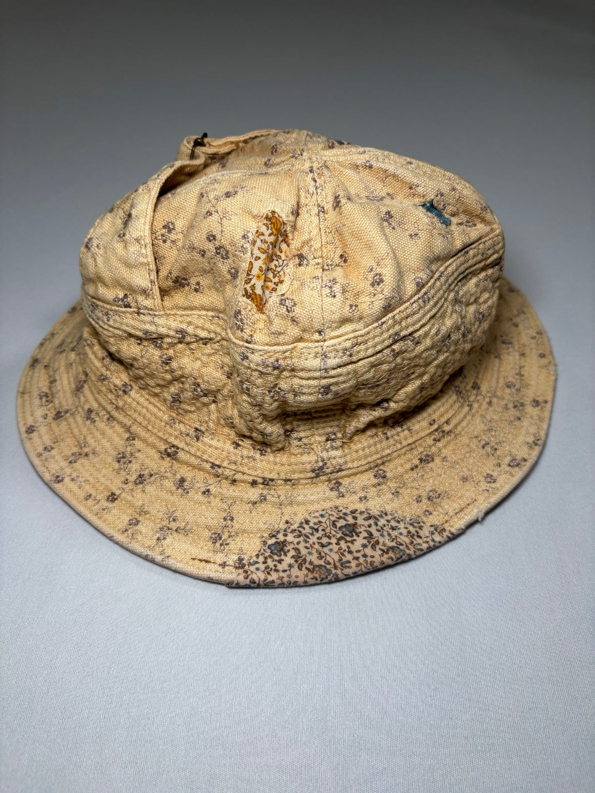 Floral Patchwork Bucket Hat