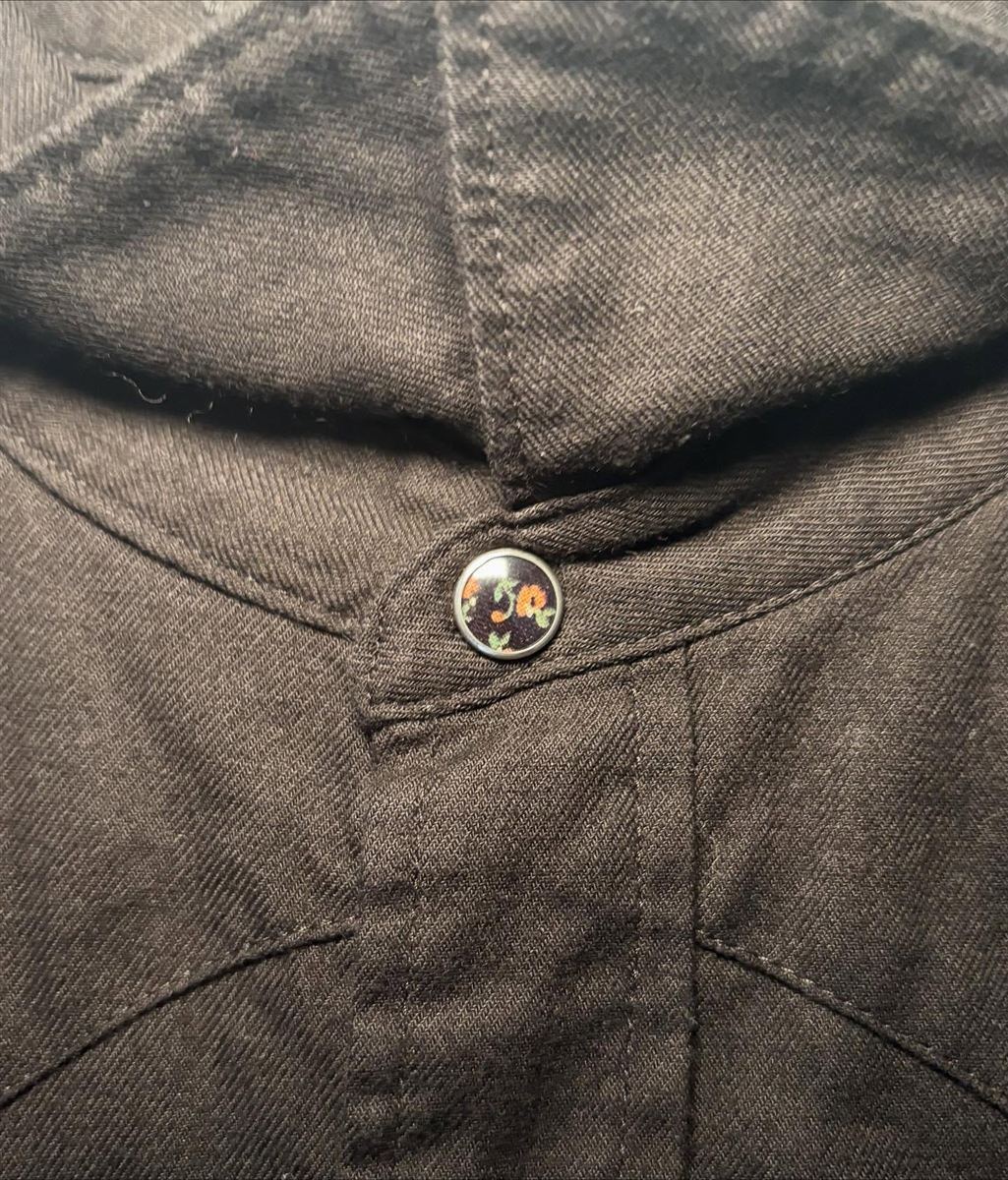 SS04 Western Snap Button 3/4 Sleeve Button Down
