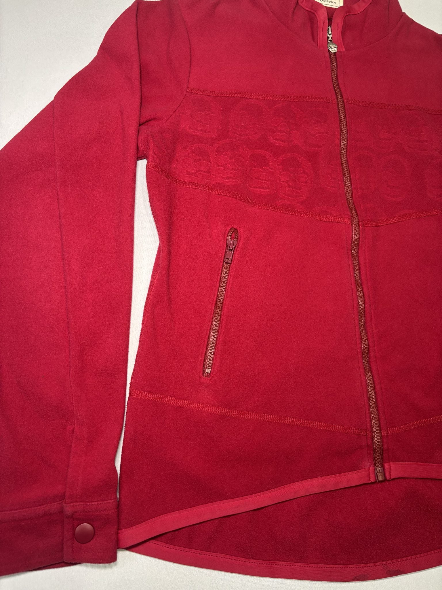 Pink Skull Fleece