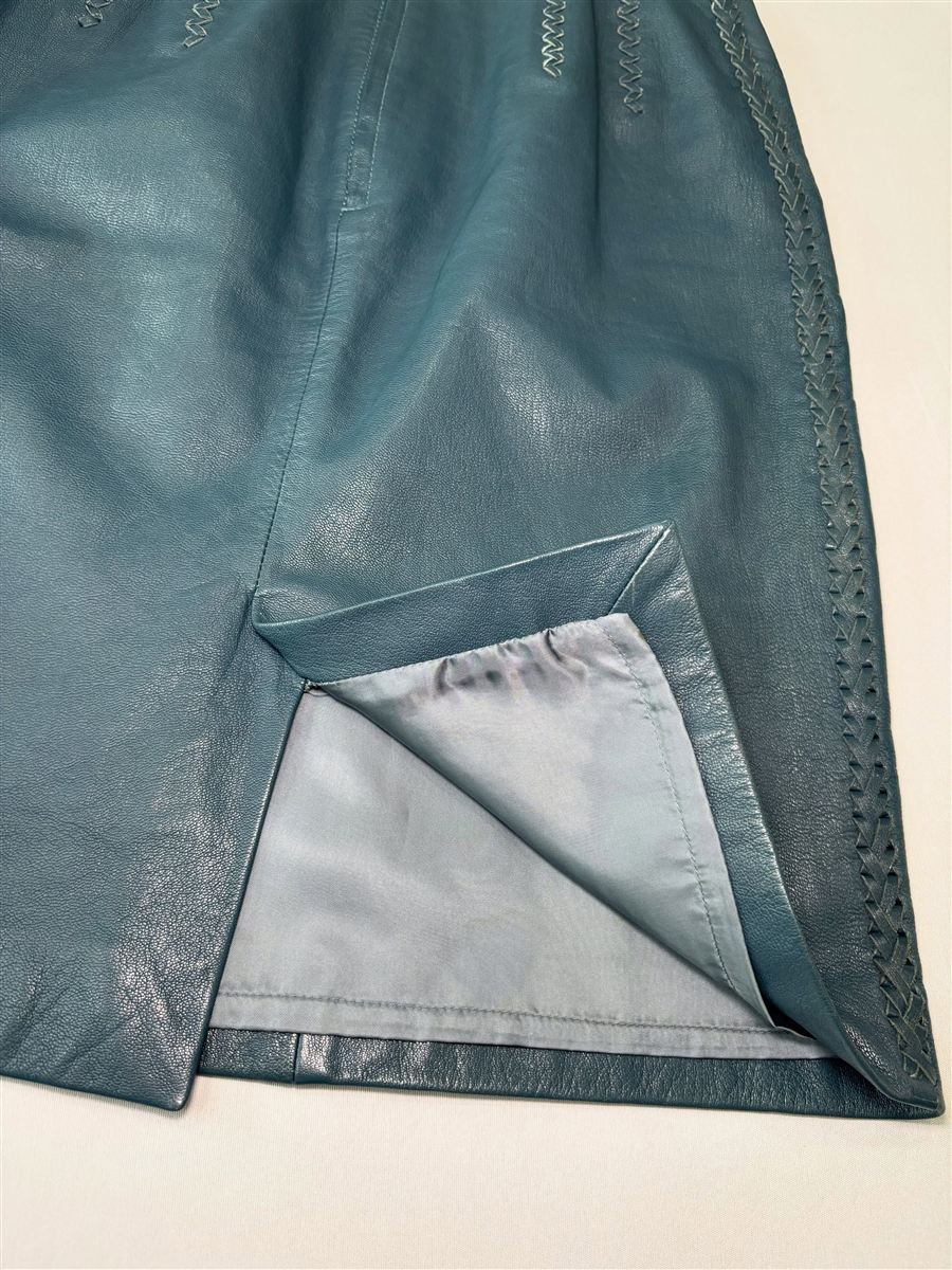 Genuine Leather Skirt