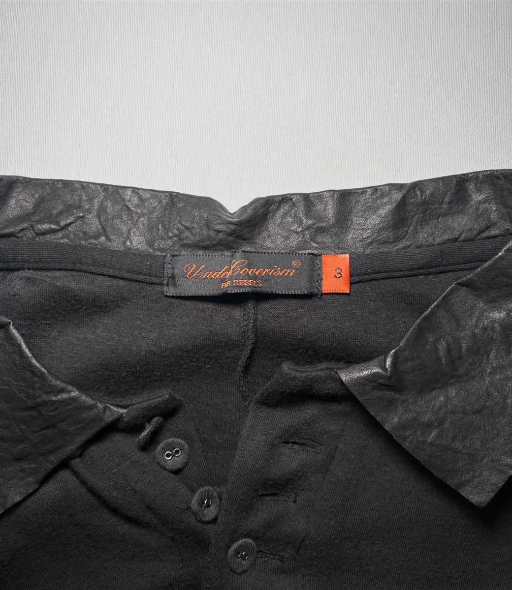 AW06 “Guruguru” Cowhide Collar Bug Polo