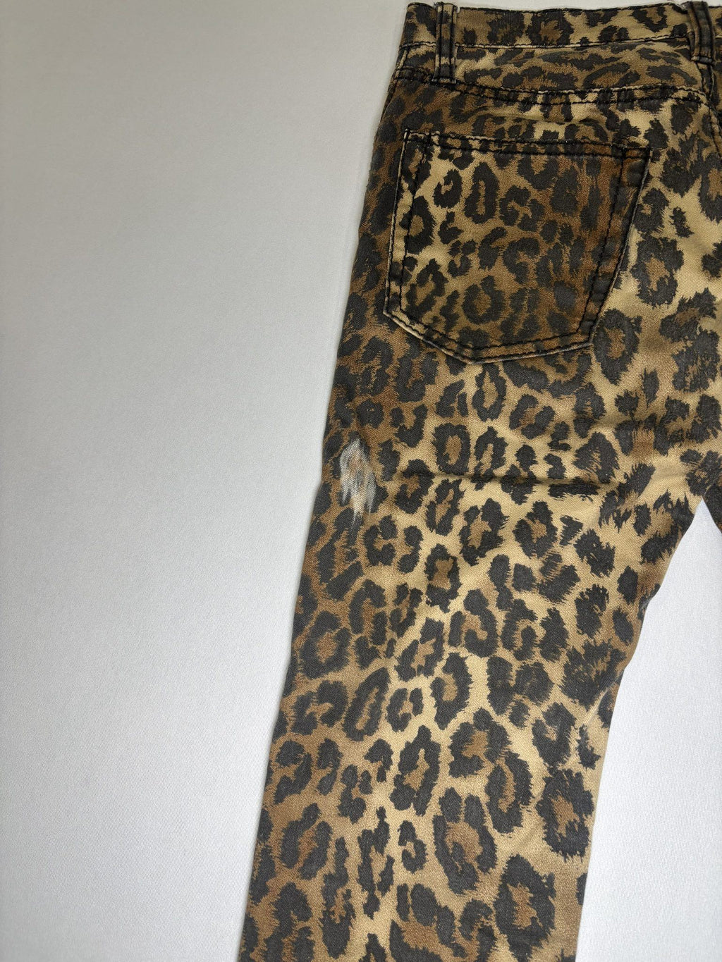 Leopard Print Jeans