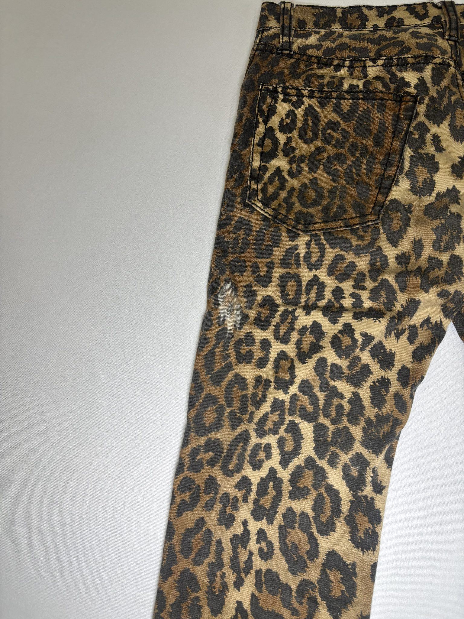 Leopard Print Jeans