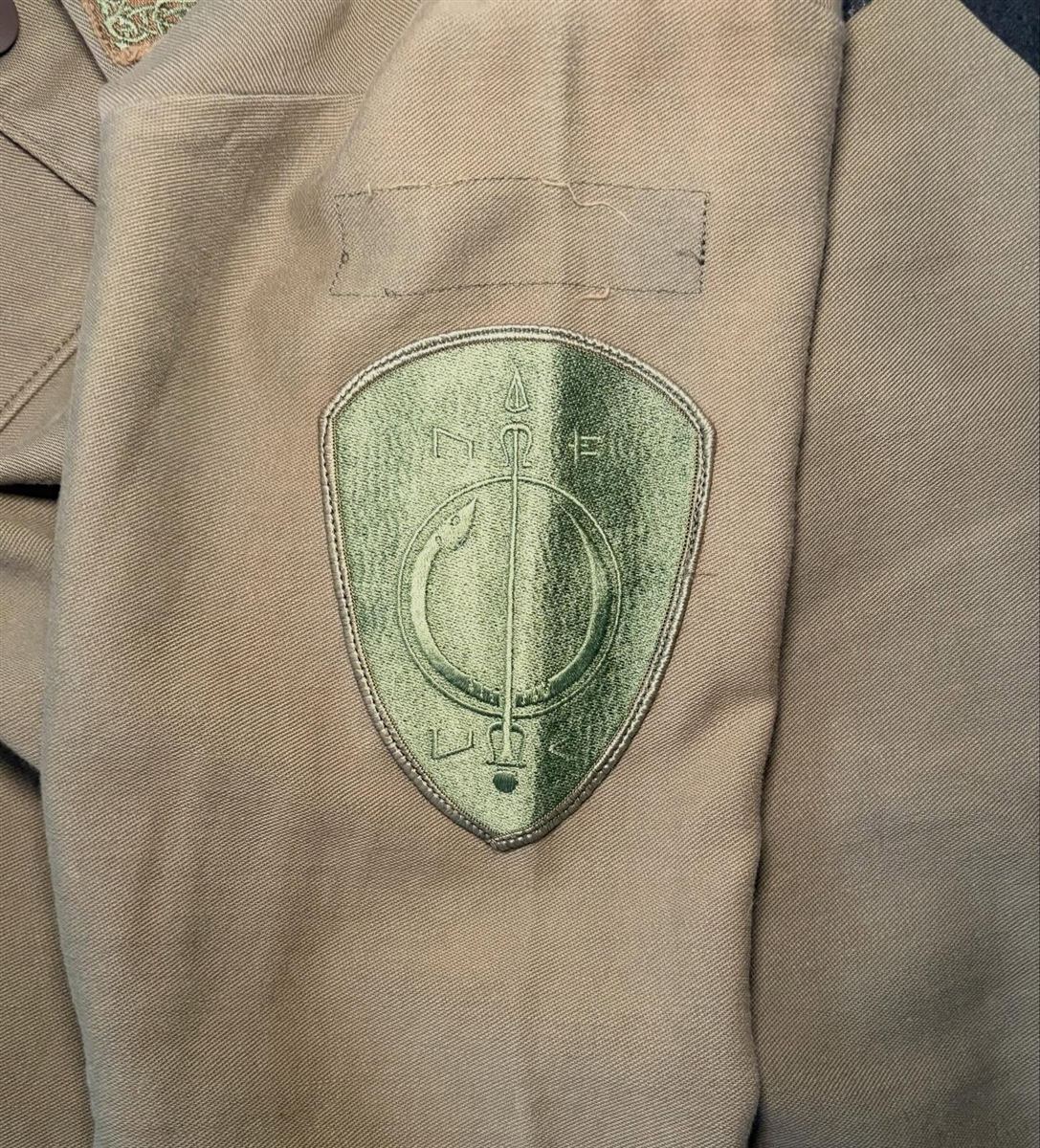SS03 “Scab” Military Patched Button Down