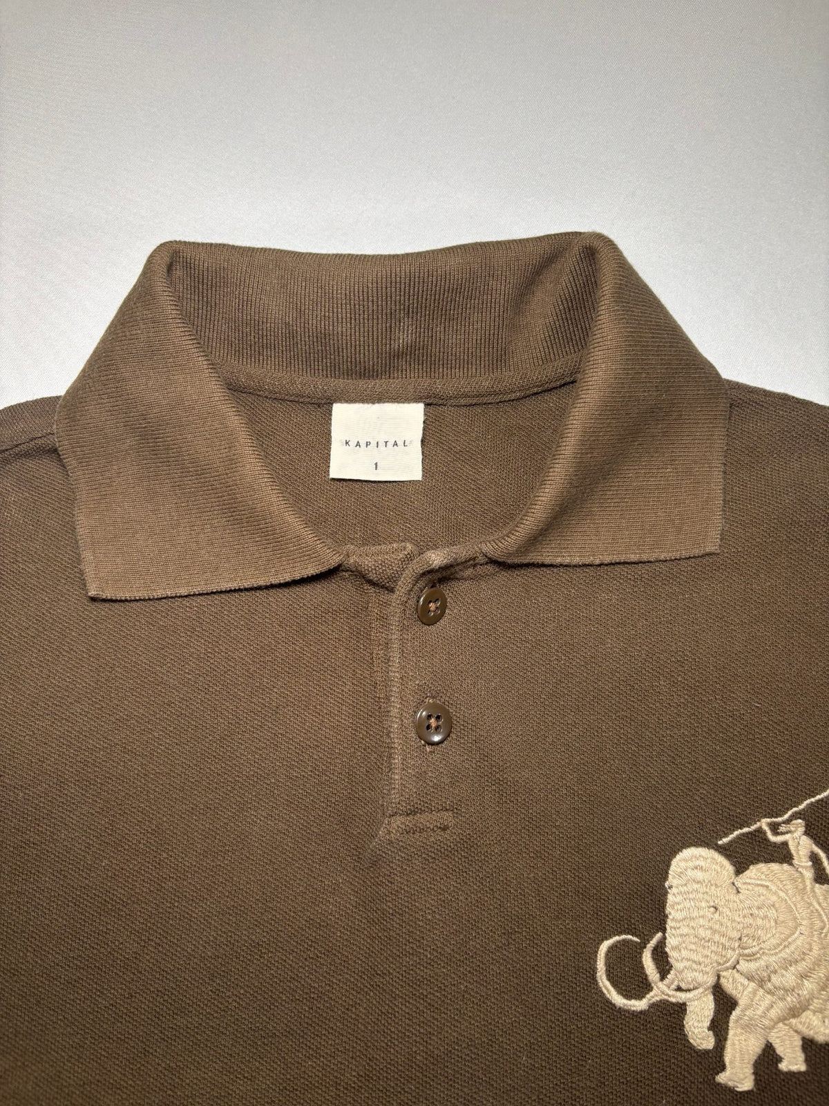 Brown Mammoth Hunter Polo