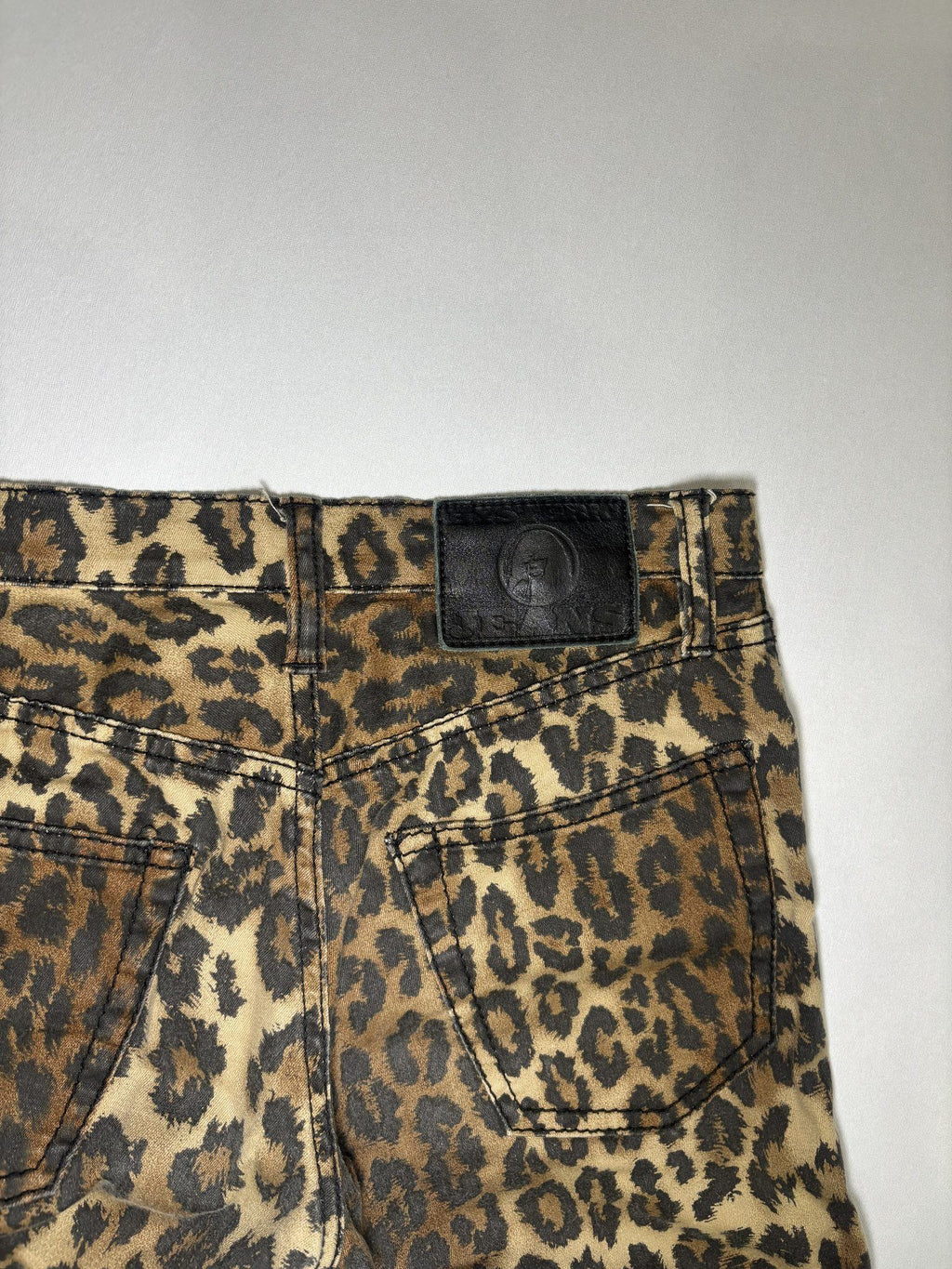 Leopard Print Jeans