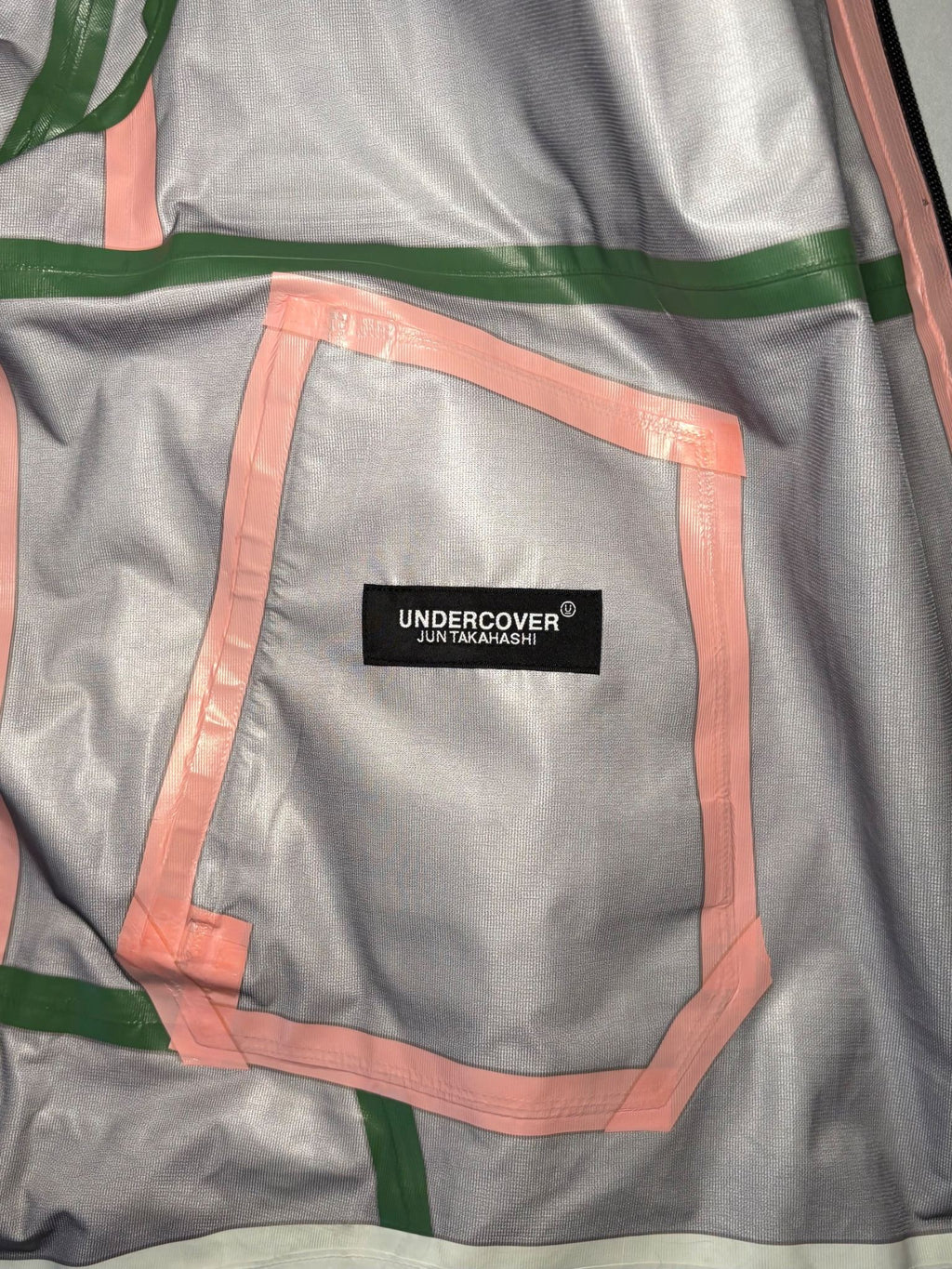SS18 “NOISE” Plaid Rainjacket