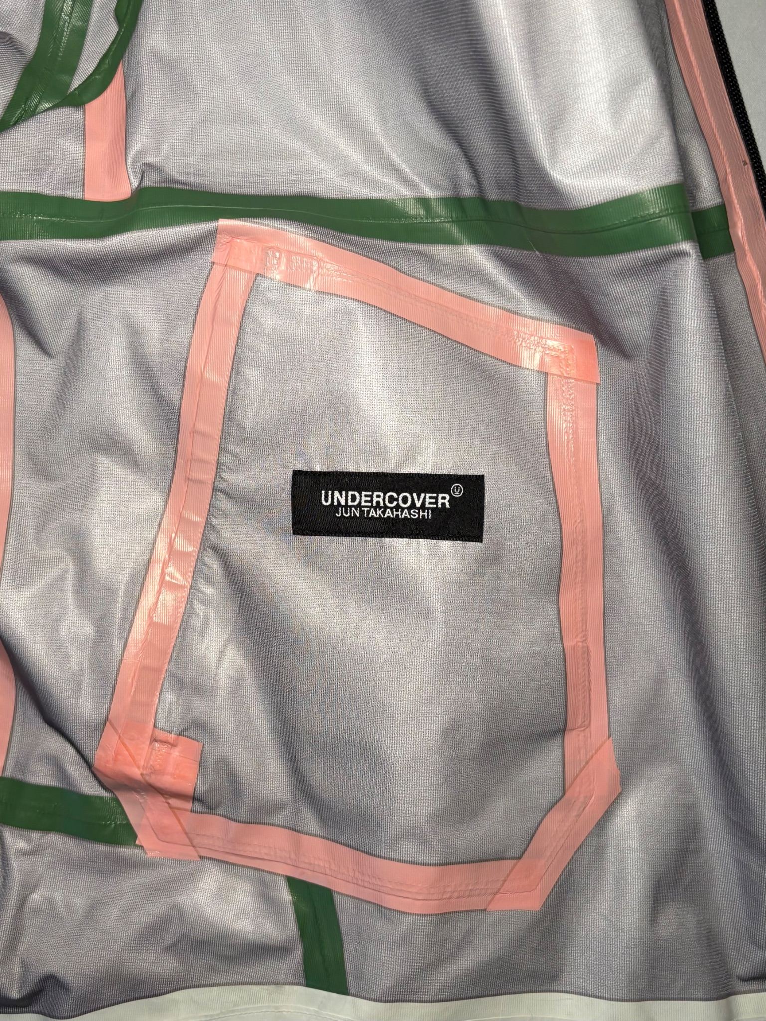 SS18 “NOISE” Plaid Rainjacket