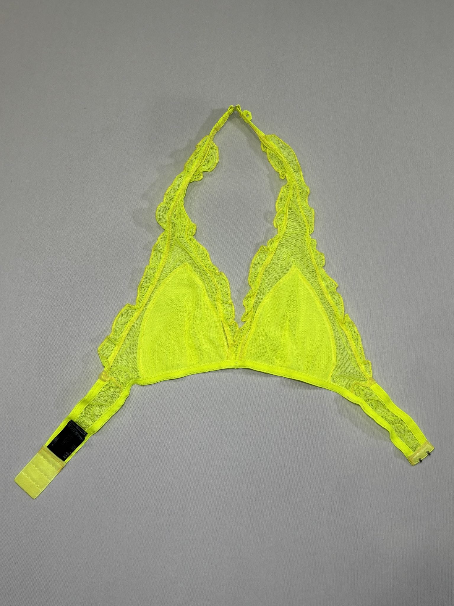 SS2020 NWT Neon Bralette and Scarf Set