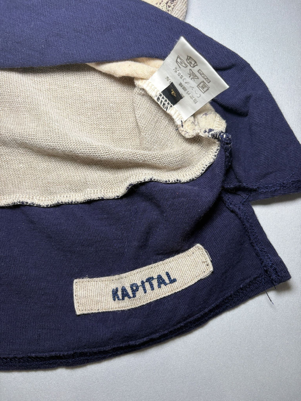 Sailor Stencil Patchwork Shirt