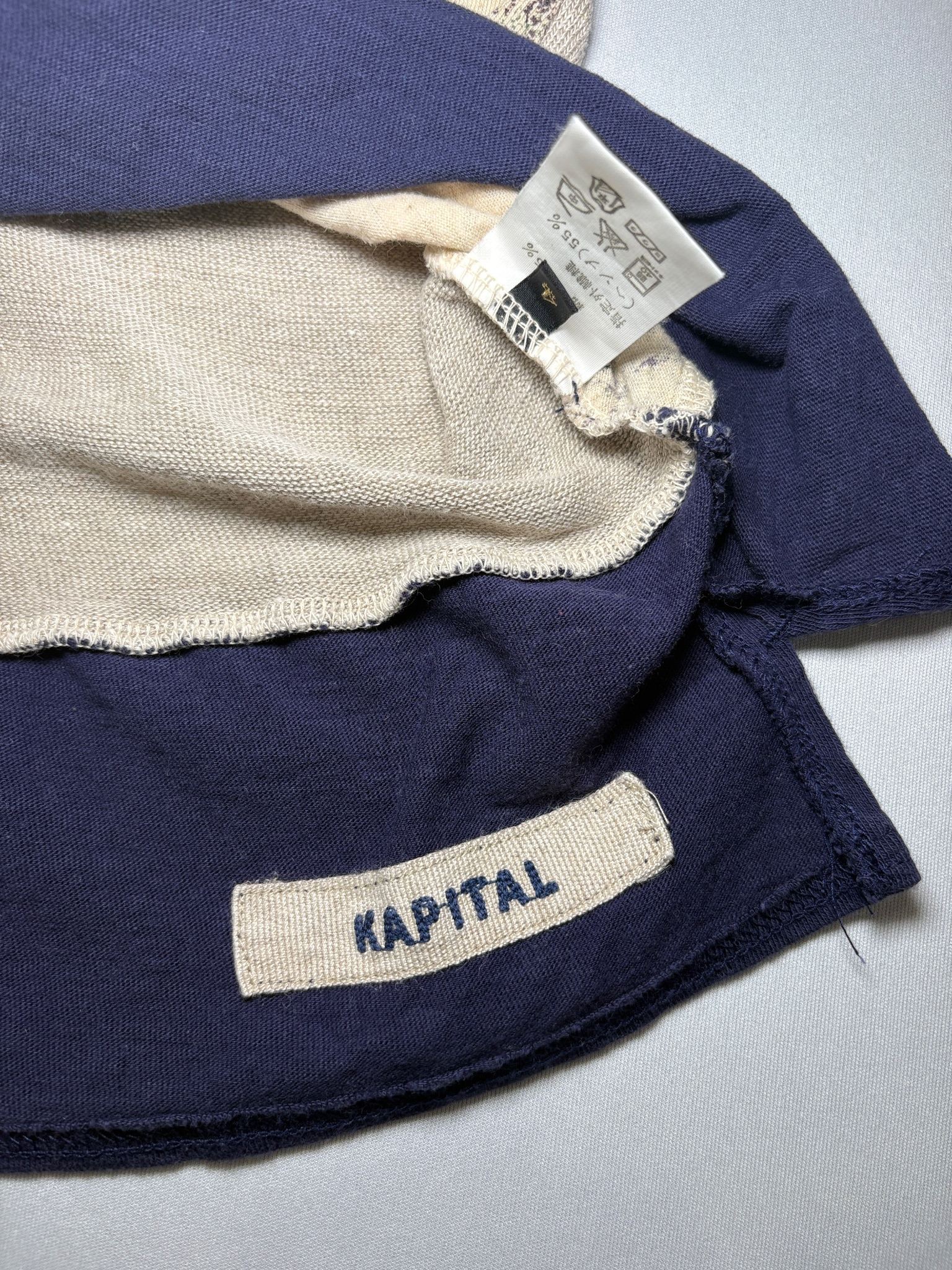 Sailor Stencil Patchwork Shirt