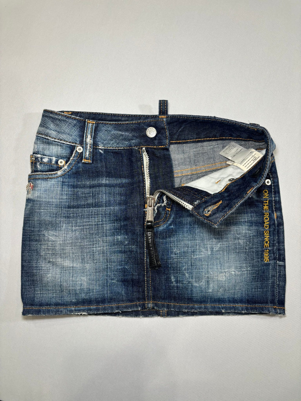 Blue Denim Skirt