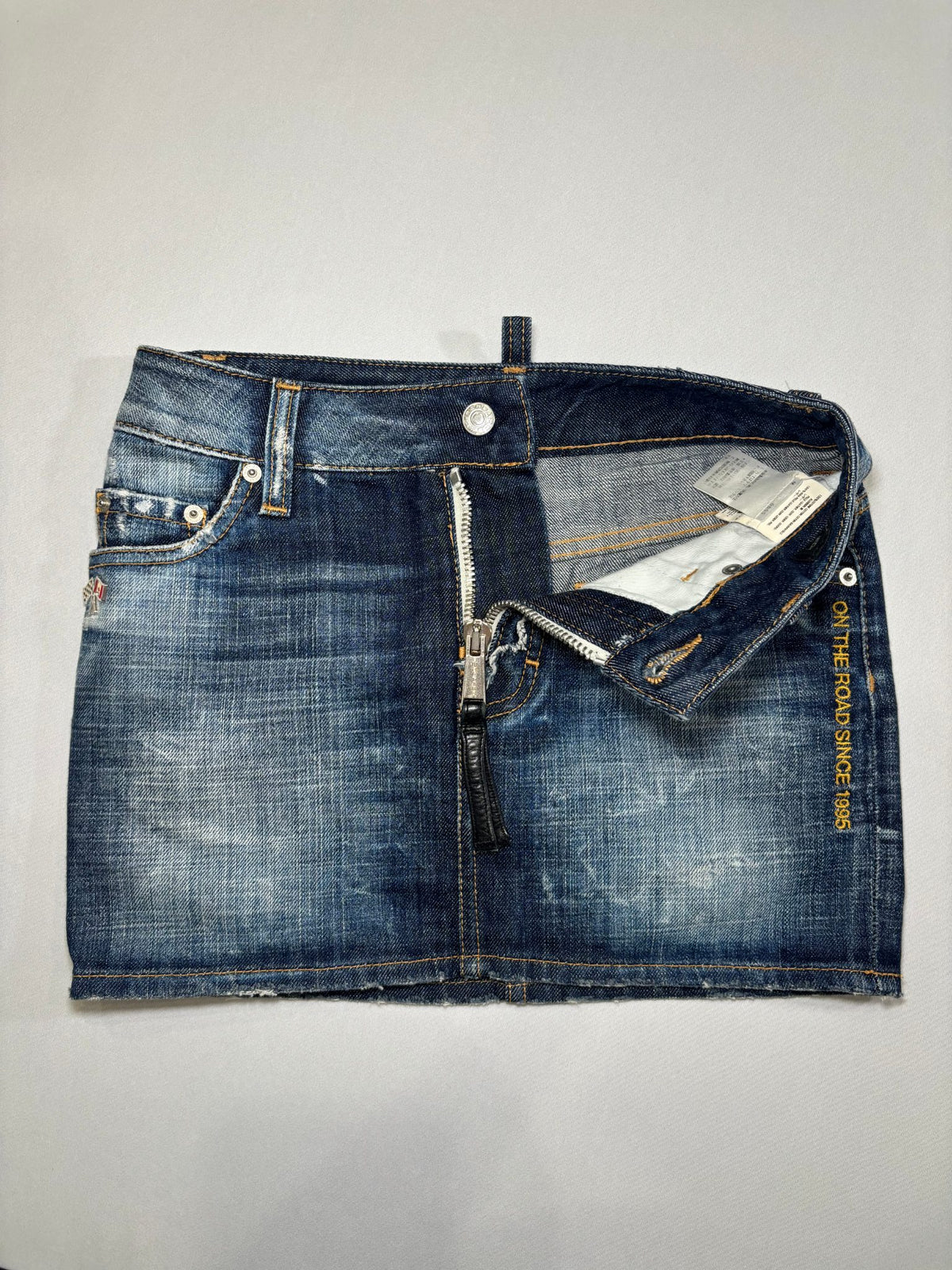 Blue Denim Skirt