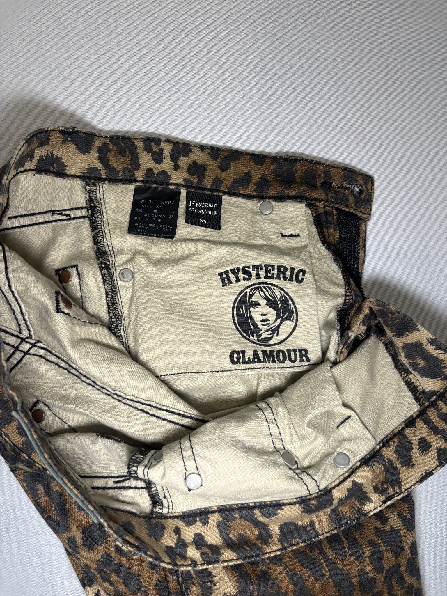 Leopard Print Jeans