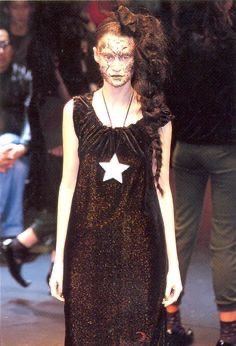 AW02 “Witch’s Cell Division” Crosses Wool Dress