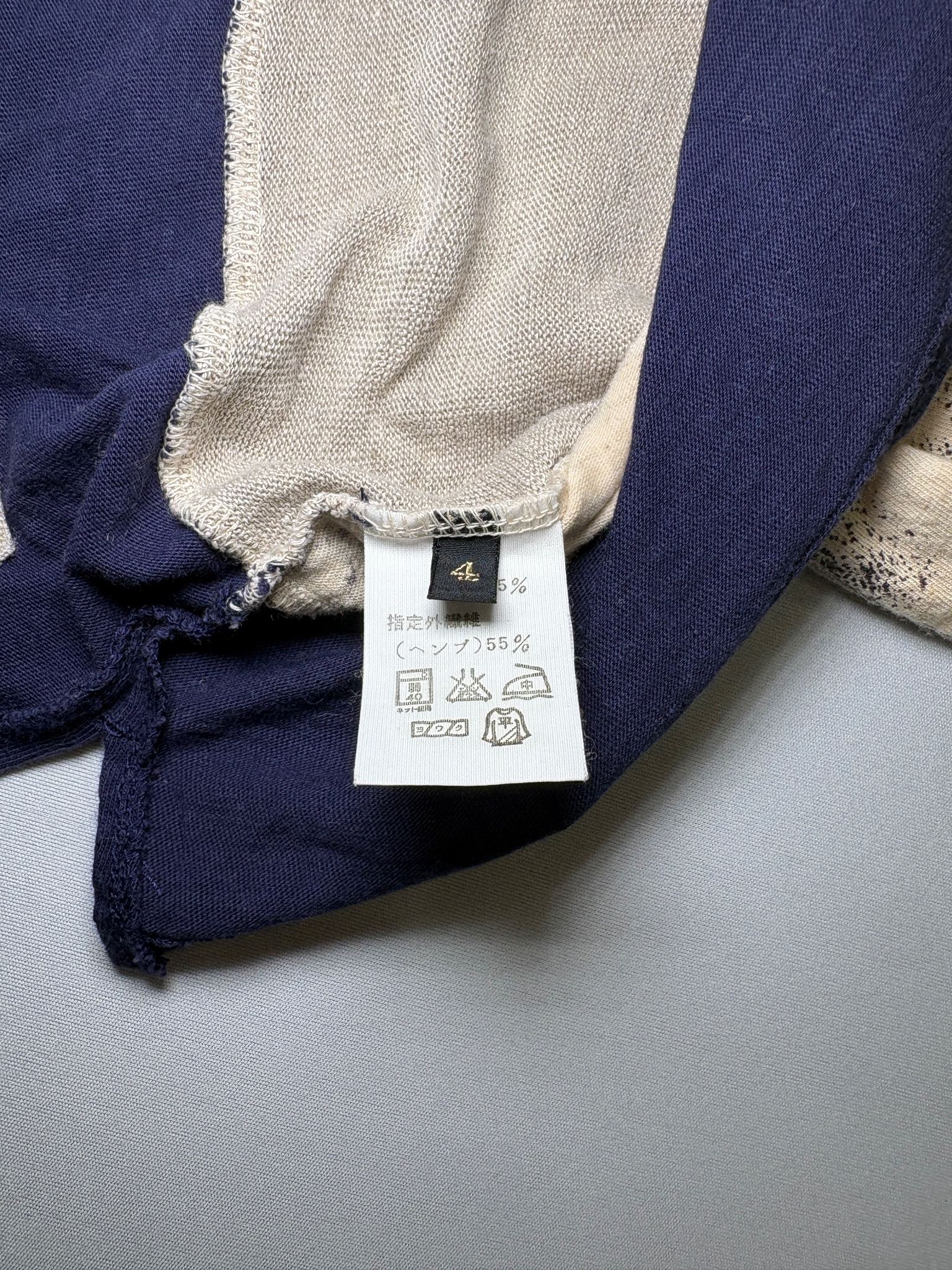 Sailor Stencil Patchwork Shirt